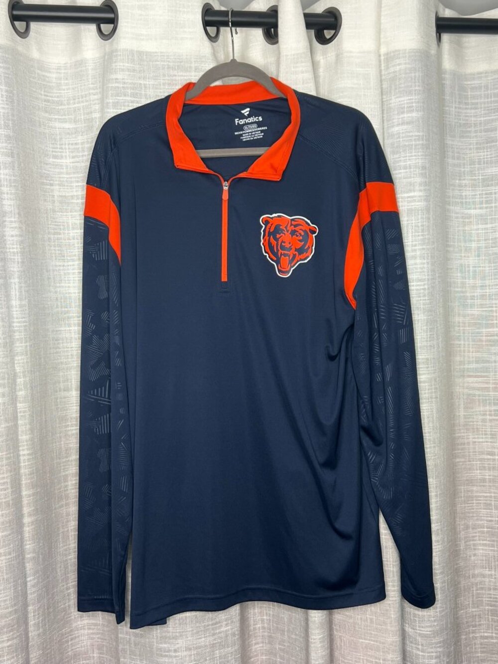 Fanatics Chicago Bears Quarter Zip